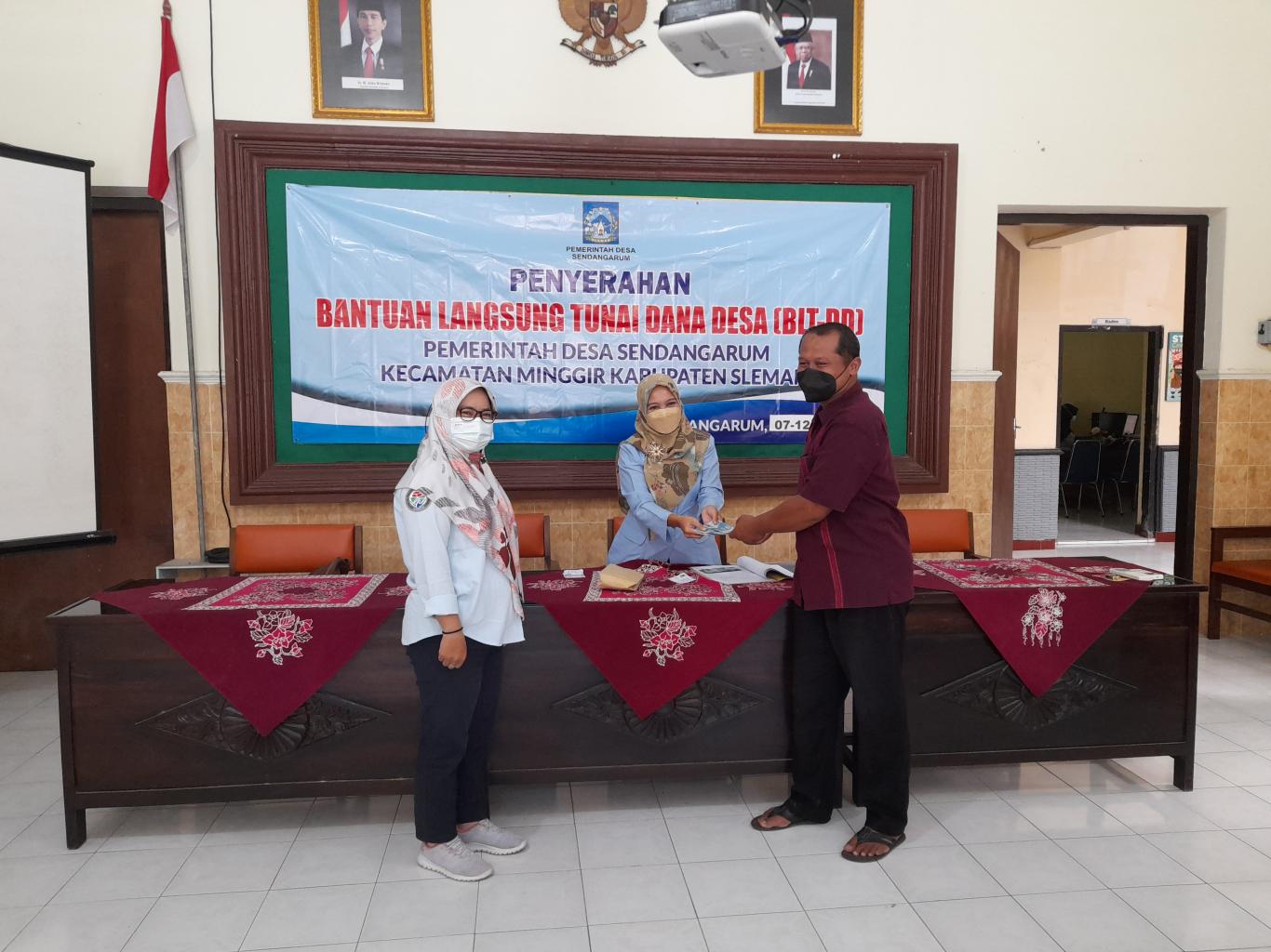 Penyaluran BLT DD Tahap XII Tahun Anggaran 2021
