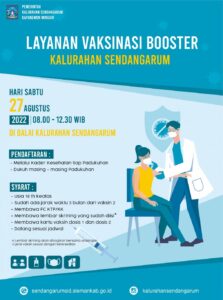 Layanan Vaksinasi Booster Kalurahan Sendangarum
