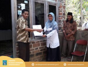 Penyerahan Akta Kematian Atas Nama Ibu Sriyati Hadi Saputro