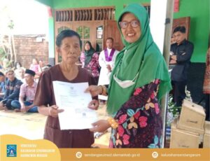 Penyerahan Akta Kematian Atas Nama Ignatius Dalijo