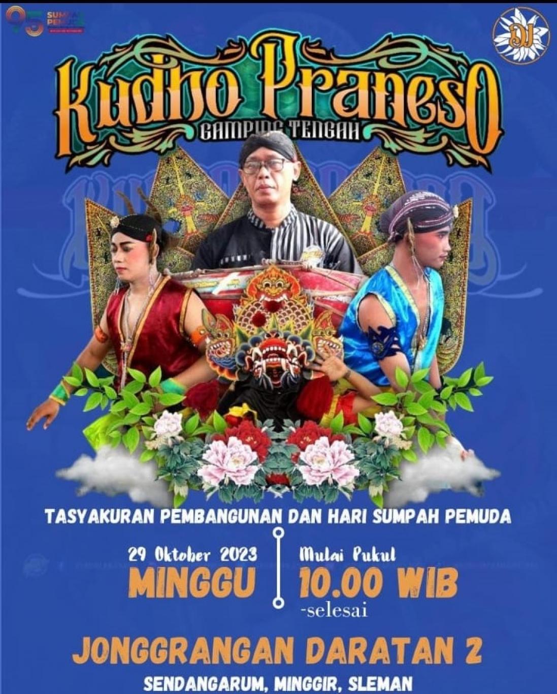 Pentas Jathilan Tasyakuran Pembangunan dan Hari Sumpah Pemuda